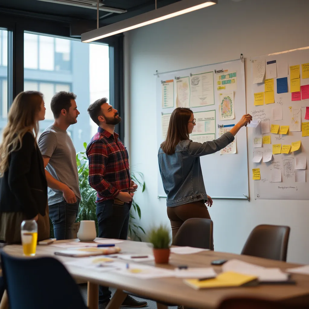 Proceso de Design Thinking aplicado a modelos de negocio